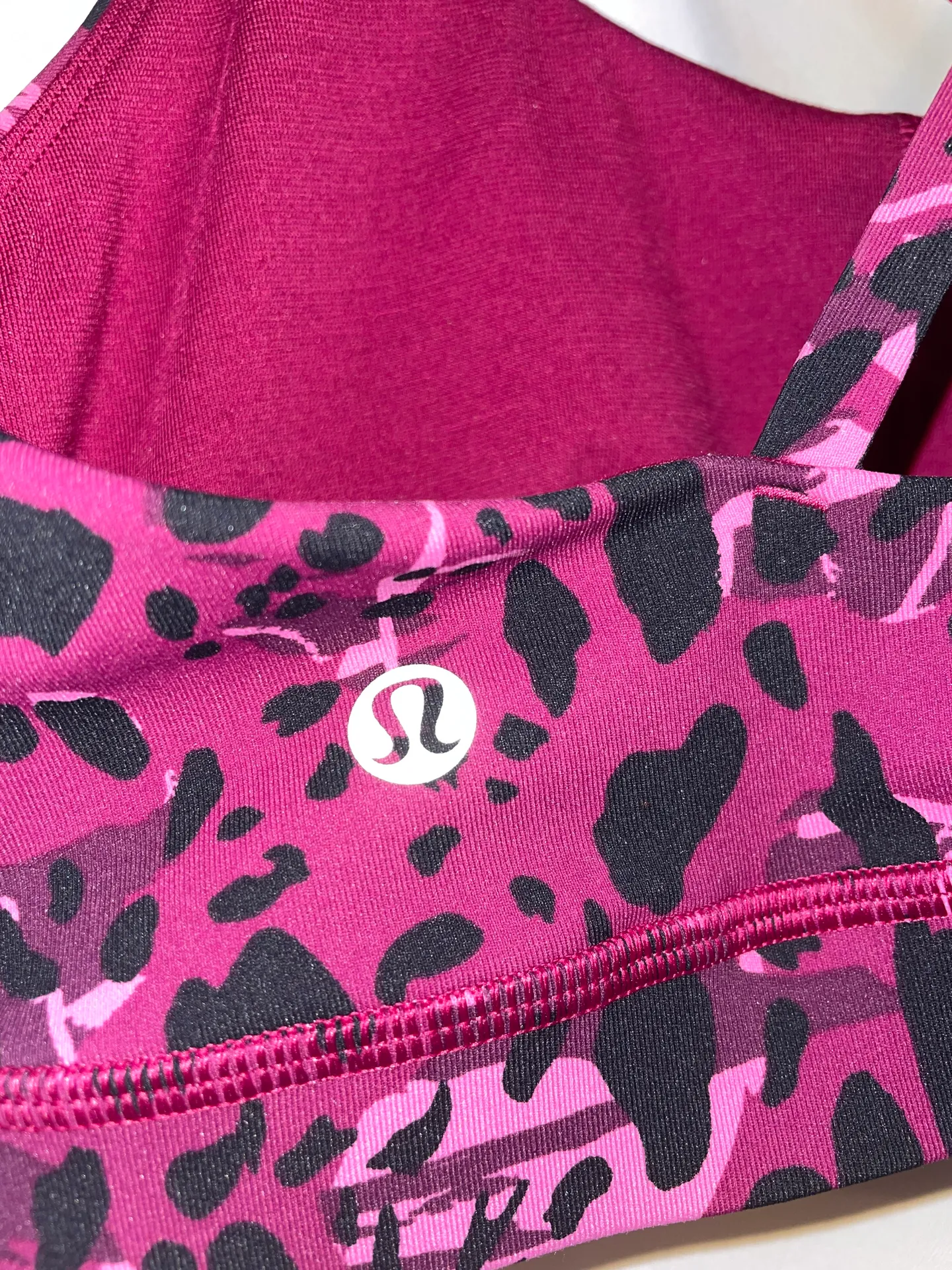 Pink Sports Bra - Image 5