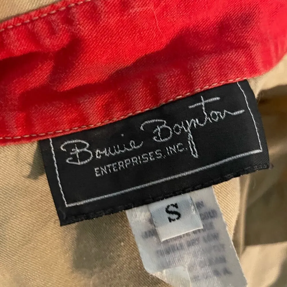 Aviator Amelia Earhart tan top Size M - Image 7