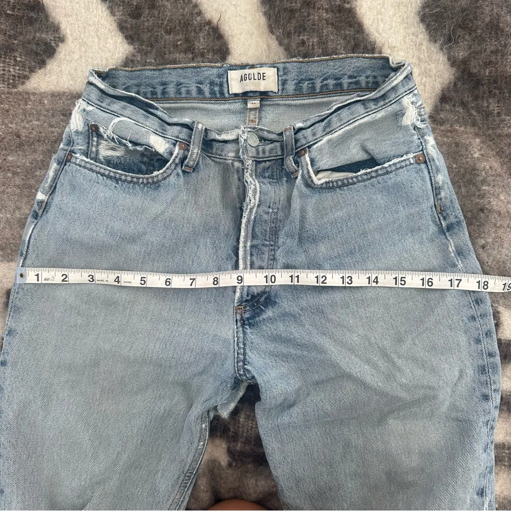 AGOLDE  Lana Distressed Jeans - Image 4