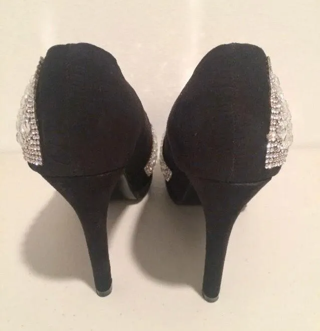 Rhinestone Stilettos, Size 7 - Image 3