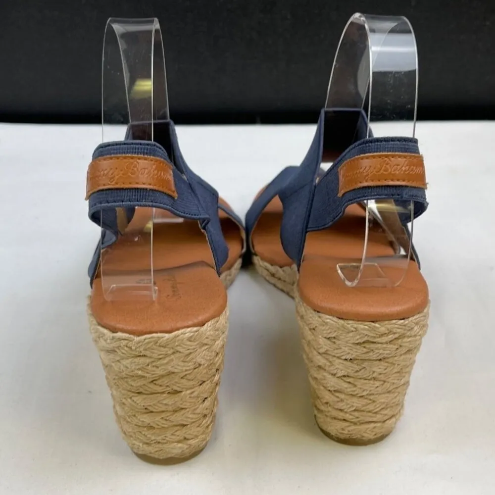 Tommy Bahama Women's Blue Shoes/Sandals Sz 7.5M SKU 4630 - Image 2