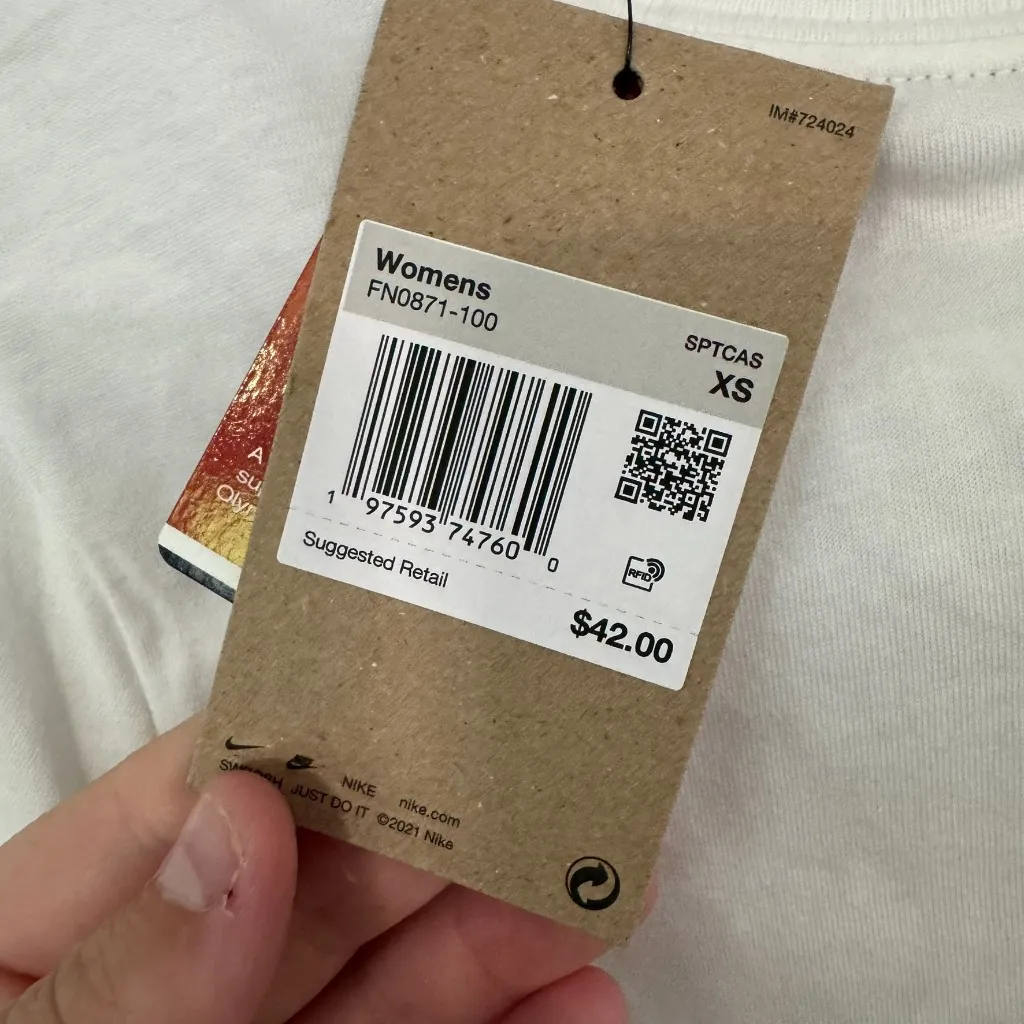 NWT The Nike Tee United States Paralympics Short Sleeve Top Women's Size XS USA - Image 9