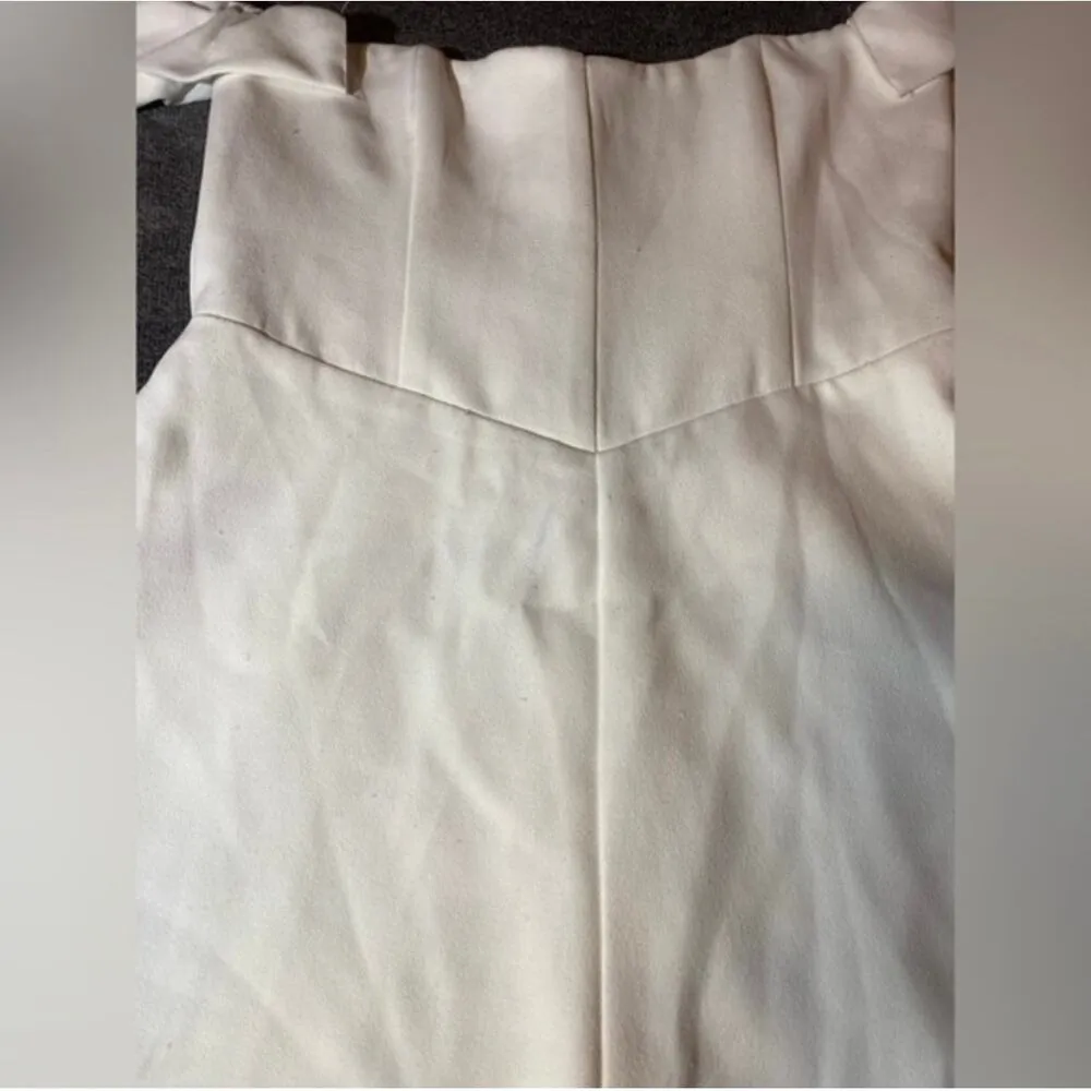 NBD White Ruffle‎ Sleeve Classy Romper ( S ) - Image 2