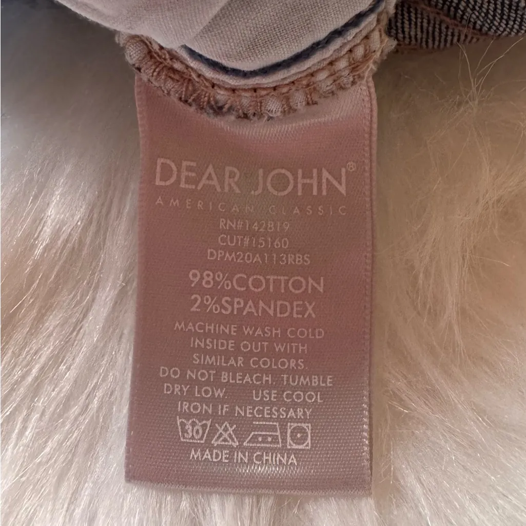 NWT Dear John Liam Straight Leg Denim - Image 8