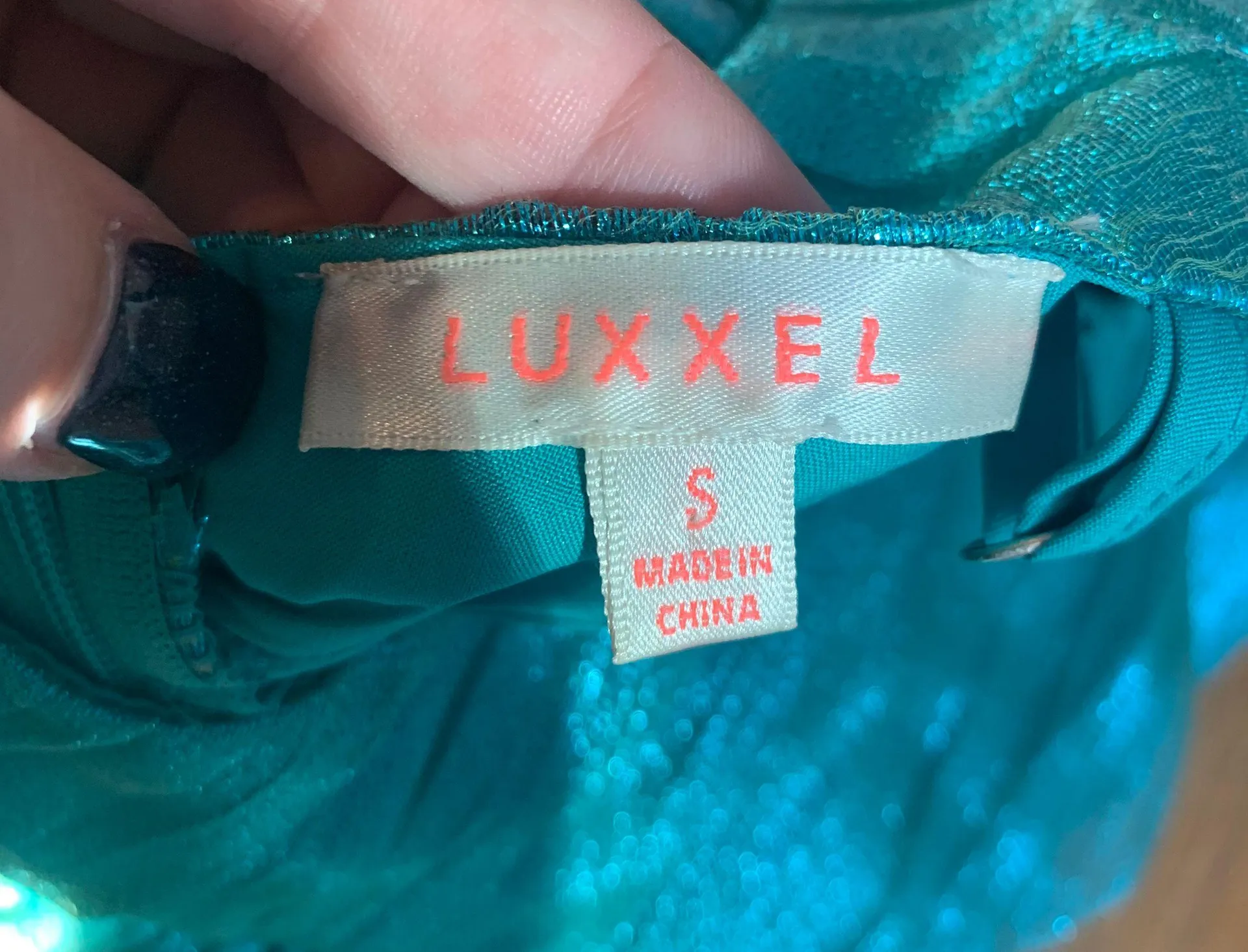 Tulle Ruffle Dress Green - Image 7