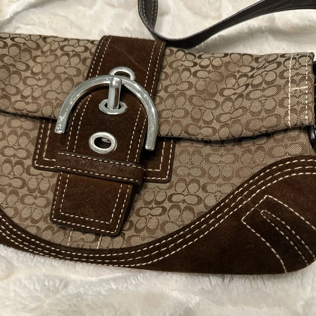 Coach SoHo Demi Bag Vintage 90s Purse - Image 3
