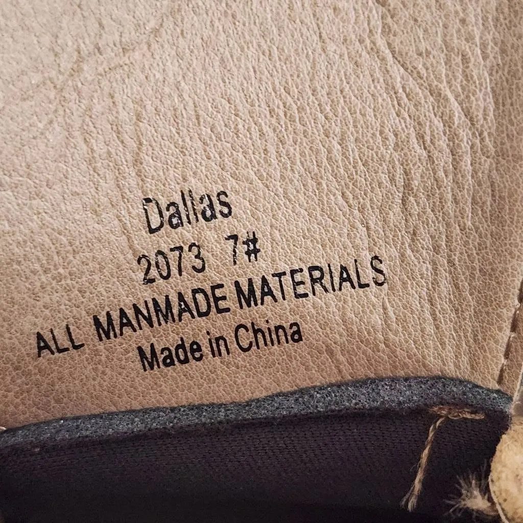 Seven7 Brown Dallas Faux Suede Boot Size 7 Studded Ankle Bootie Suede Bootie - Image 12