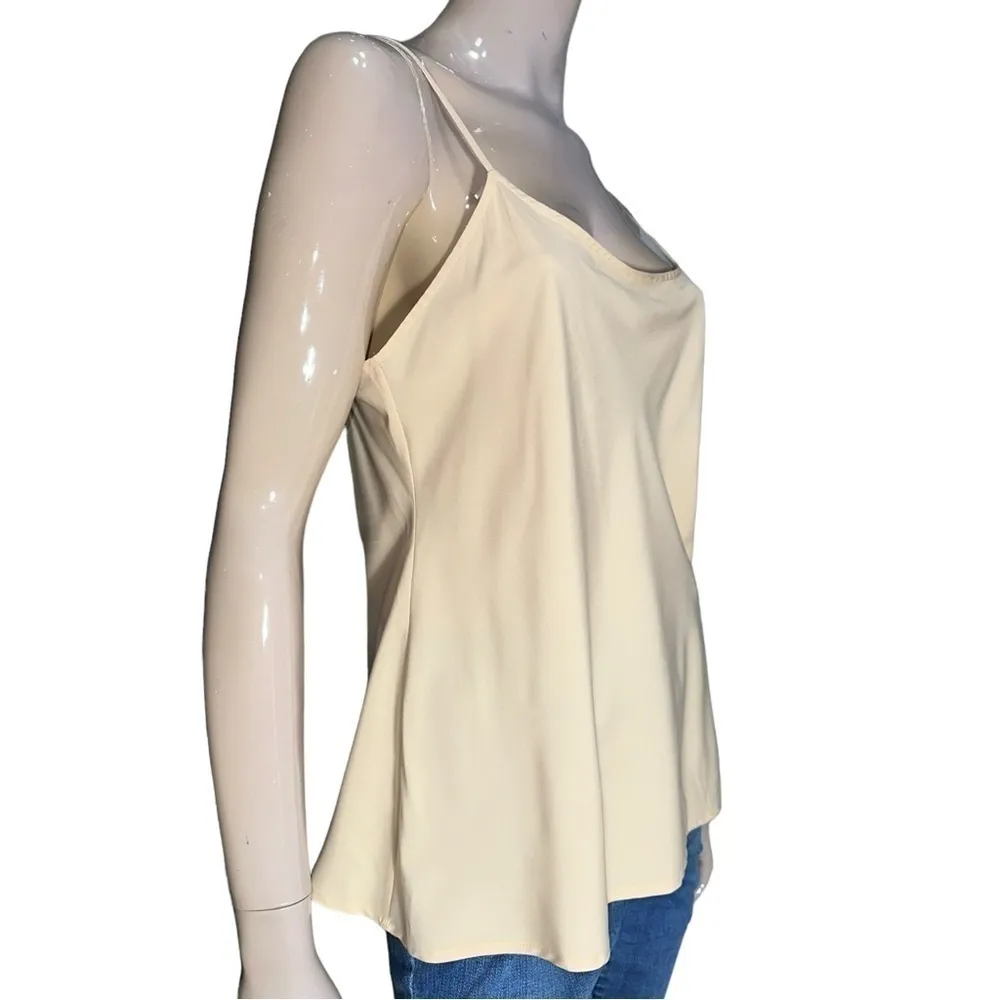 Josie Natori Womens Size S Nude Tan Adjustable Spaghetti Strap Tank Camisole Top - Image 3