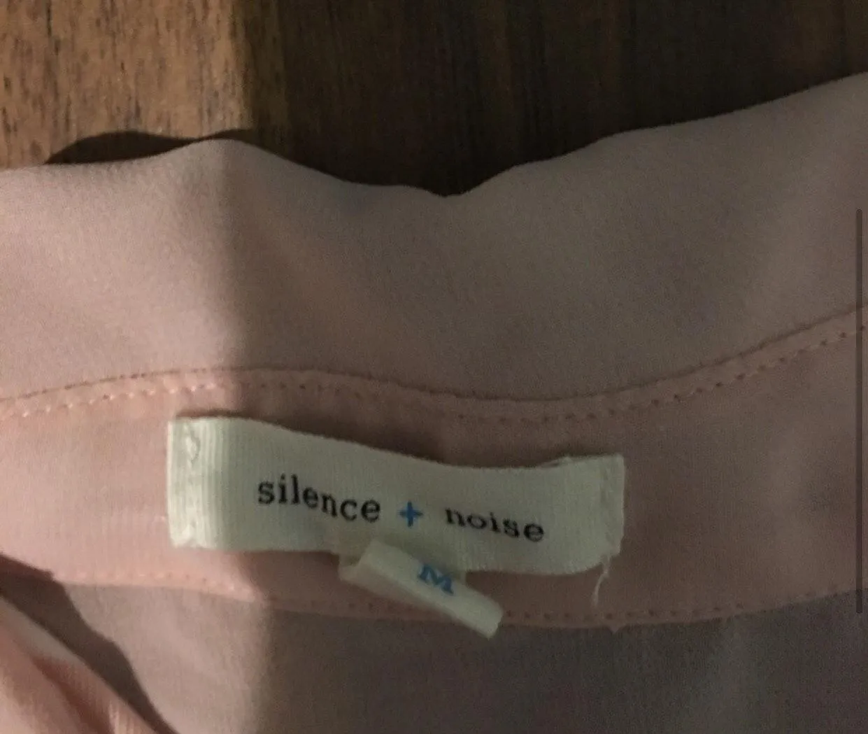 Silence + Noise Button Down High Low Top - Image 3