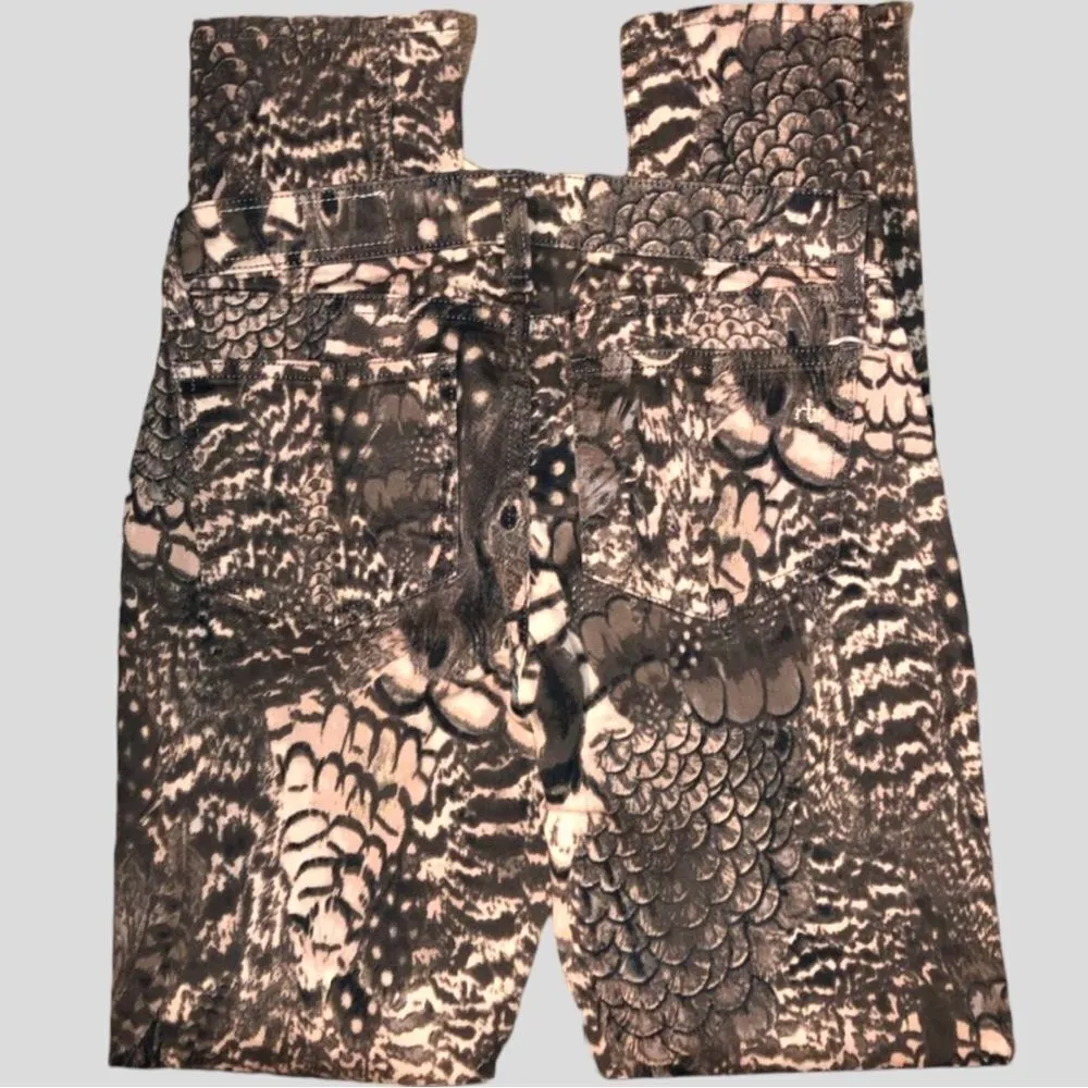 Rag & Bone brown and cream skinny leggings jeans! Nwot - Image 12