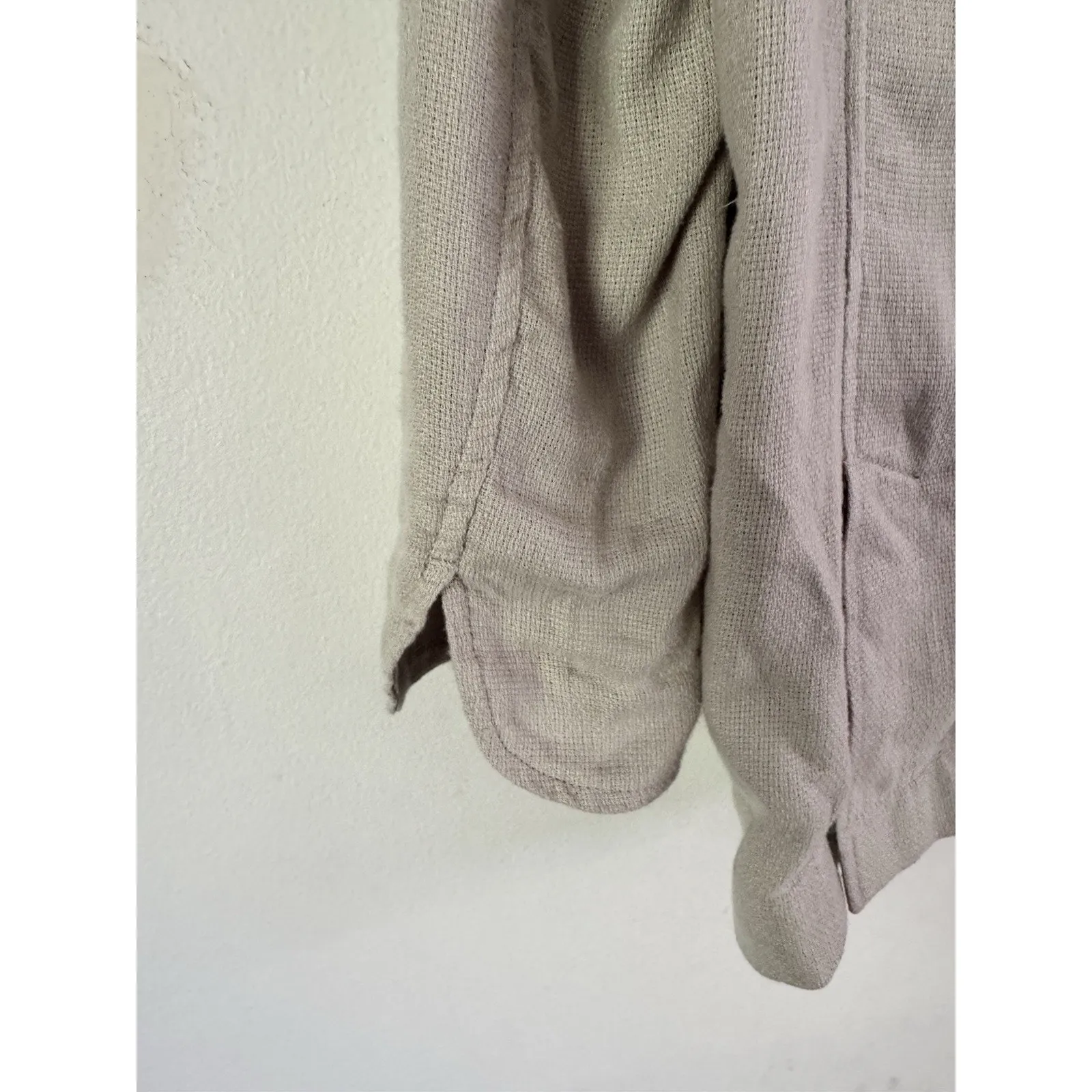 Madewell Breezewoven Larson Linen Blazer Womens Size Small Ashen Sage - Image 8