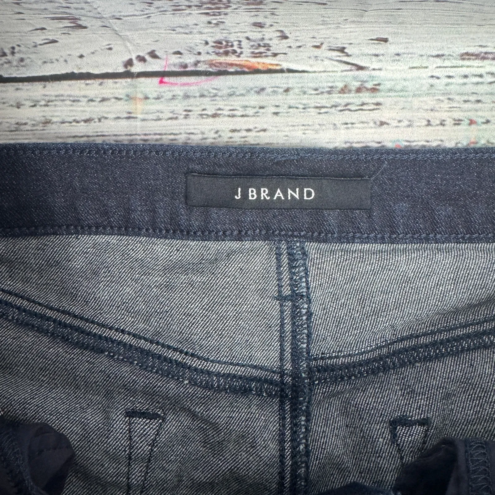 J Brand Liza Wide Leg Culottes Cropped Jeans Size 29 - Image 3