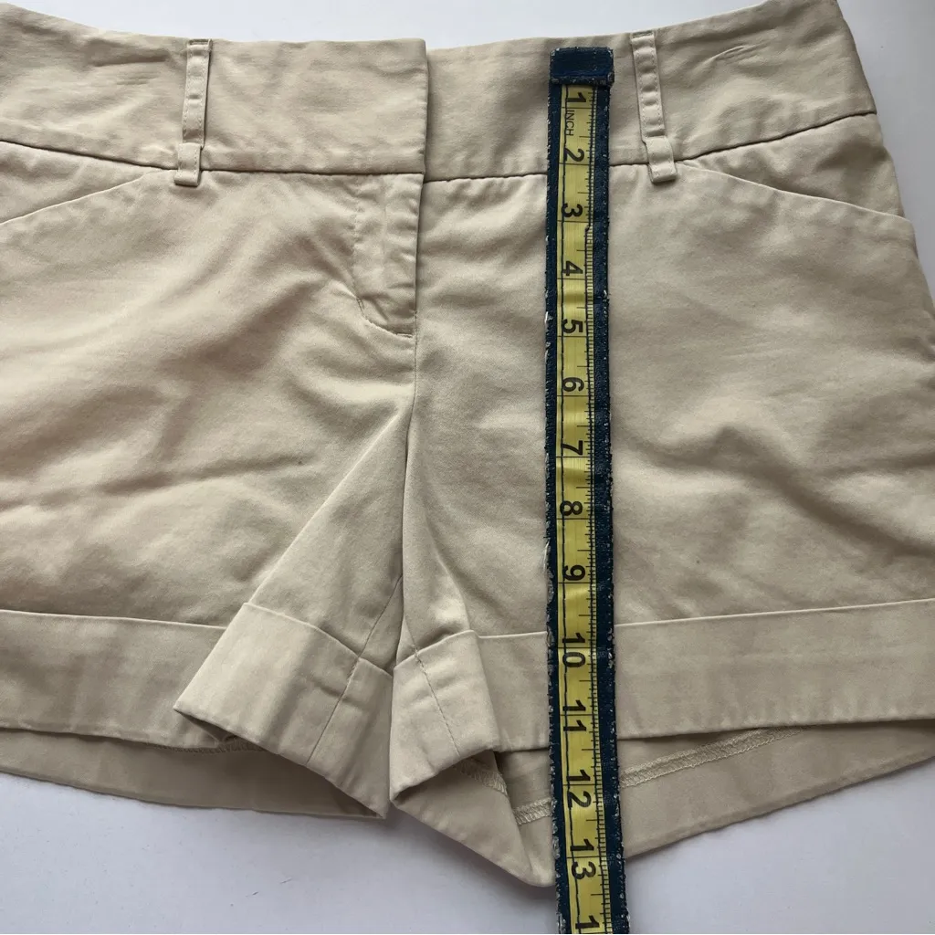 Express High Waist Tan Shorts - Image 9