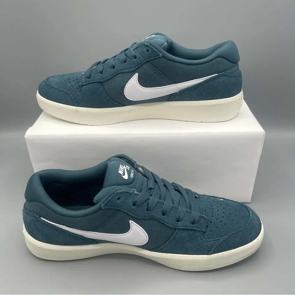 Nike SB Force 58 ASH GREEN/WHITE-ASH GREEN-SAIL/ Men Size 6.5 / Women Size 8 - Image 2