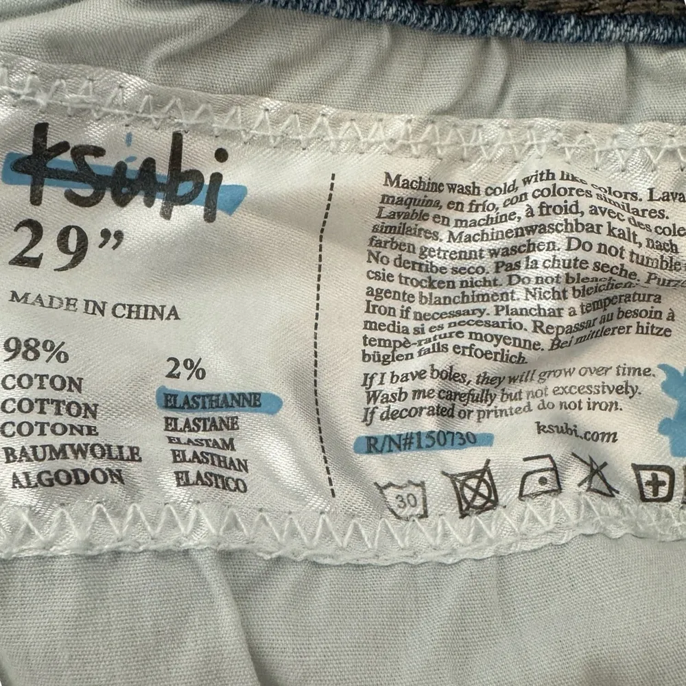 Ksubi Van Winkle Nowhere Punk Denim Jeans - Image 10