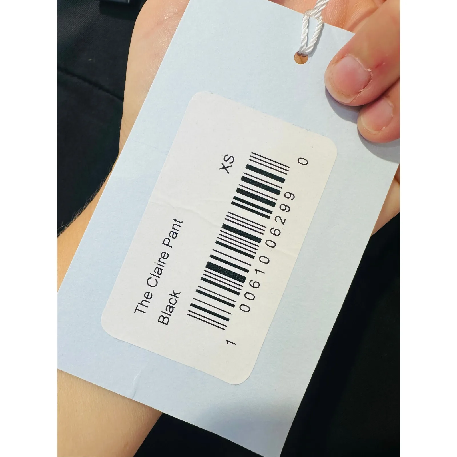 NWT HILL HOUSE Women's Black Cropped Stretch Trouser The Claire Pants Size XS - Image 6