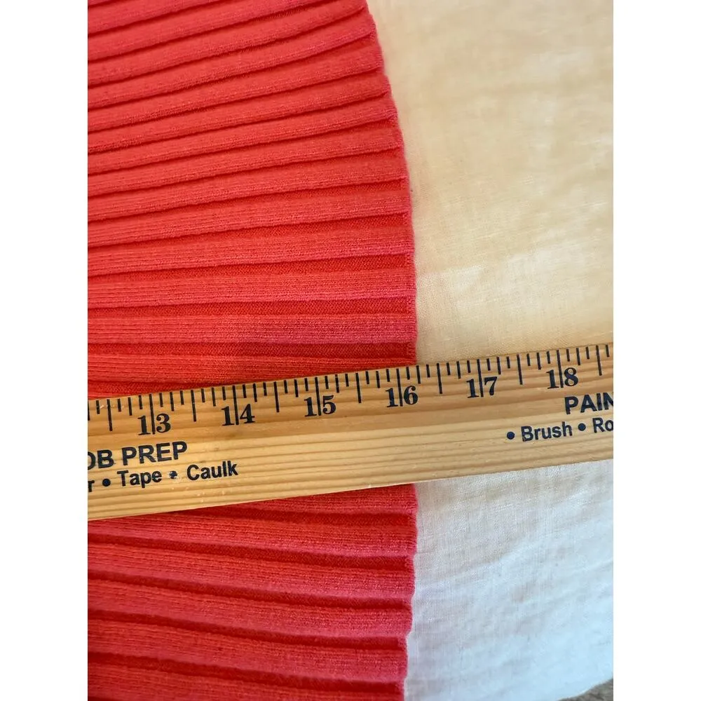 Aerie Take Charge High Rise Ribbed Mini Skirt Pull On Pink Women's Size XL Y2K - Image 7