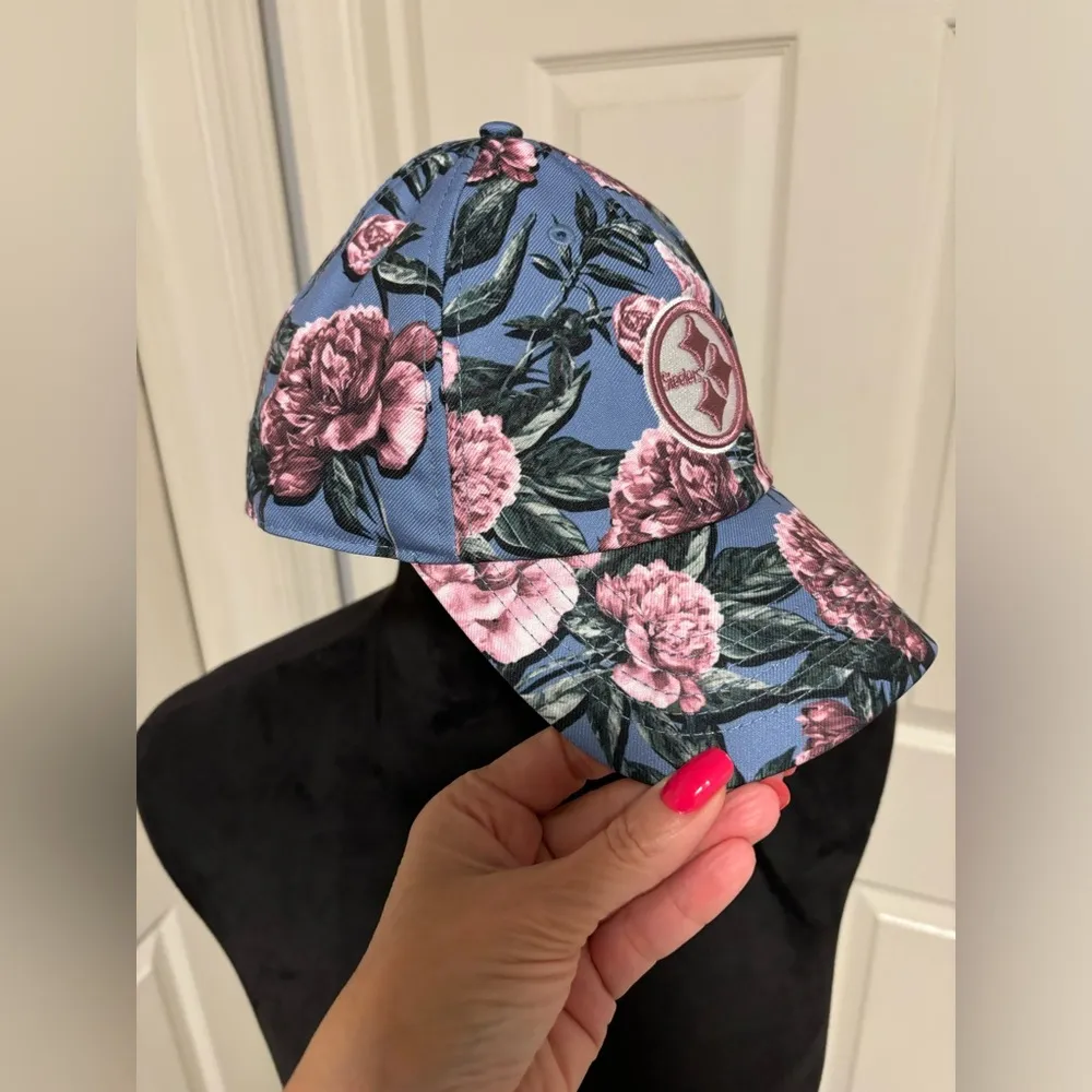 New Pittsburgh Steelers '47 Women's Peony Clean Up Adjustable Hat - Image 3