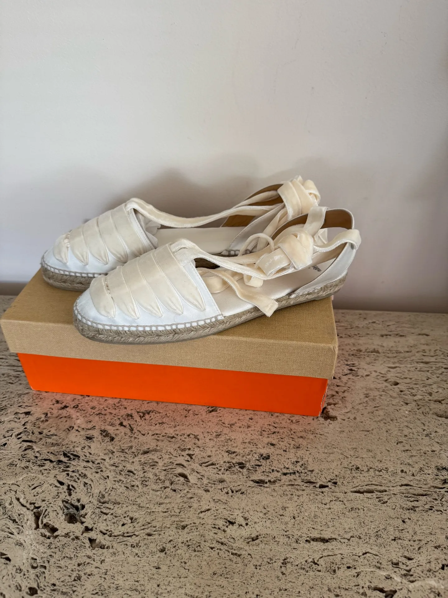 Anthro Castañer Kimita Tie-Up Espadrille Flats. Size 10. MSRP $189.95  - Image 10