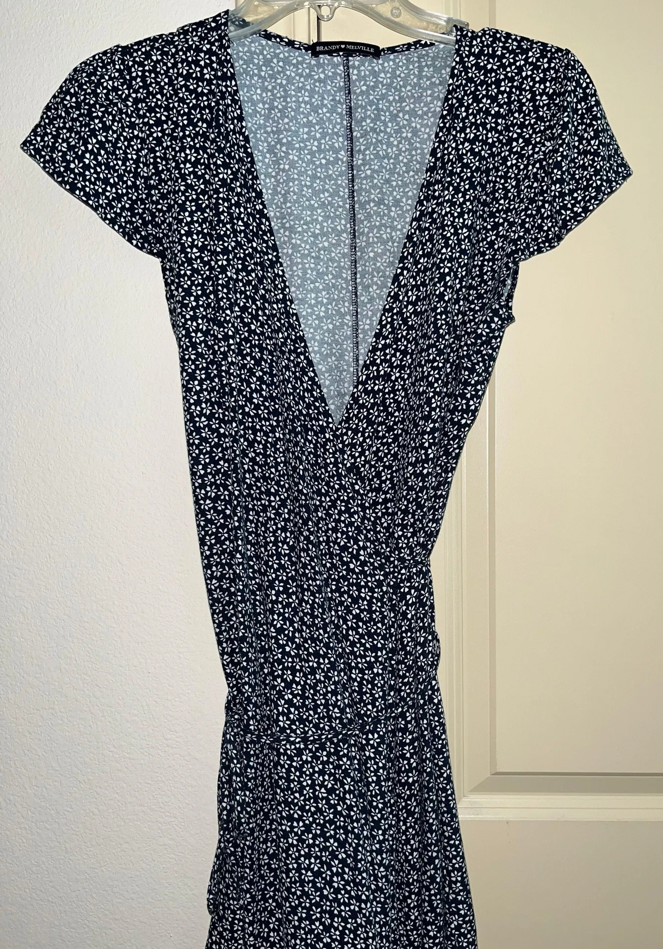 Floral Wrap Dress - Image 2