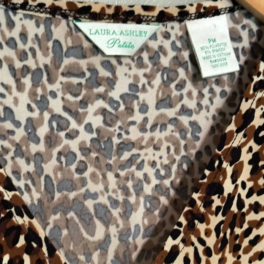 Laura Ashley Petite Medium Animal Print Shirt - Image 2
