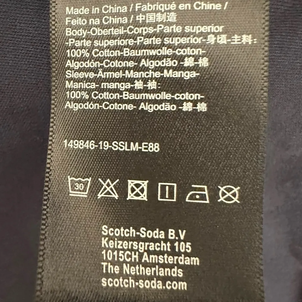 Scotch & Soda Navy Blue Ruffled Flutter Sleeve Sheath Dress Size XL Preppy - Image 9