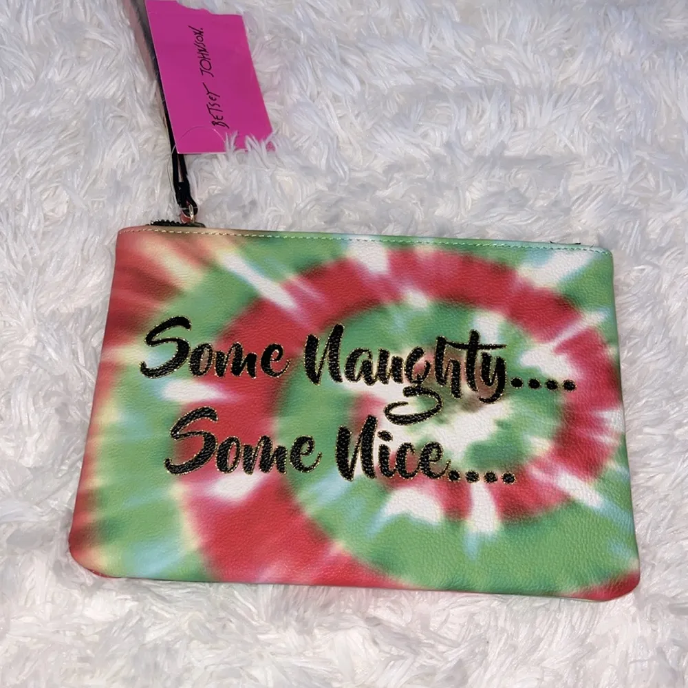 Wristlet (Large) Tie Dye *Grapic NWT - Image 3
