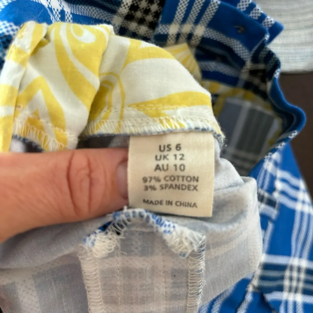 Loudmouth Fairway Gimme Pant Blue Plaid Golfing 6 - Image 8