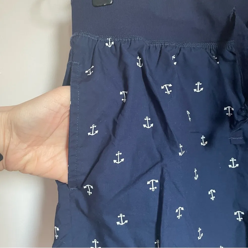 L.L. Bean Blue Shorts with Nautical Anchor Design - Image 4