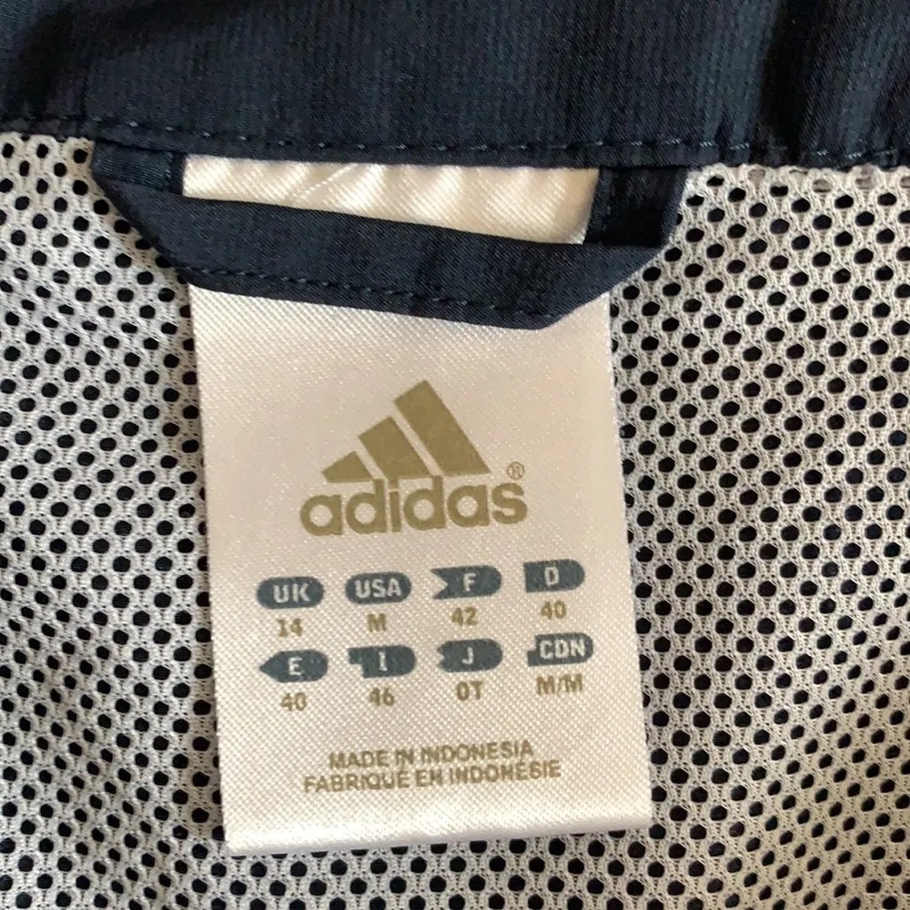 Adidas Navy Lightweight Jacket - Image 6