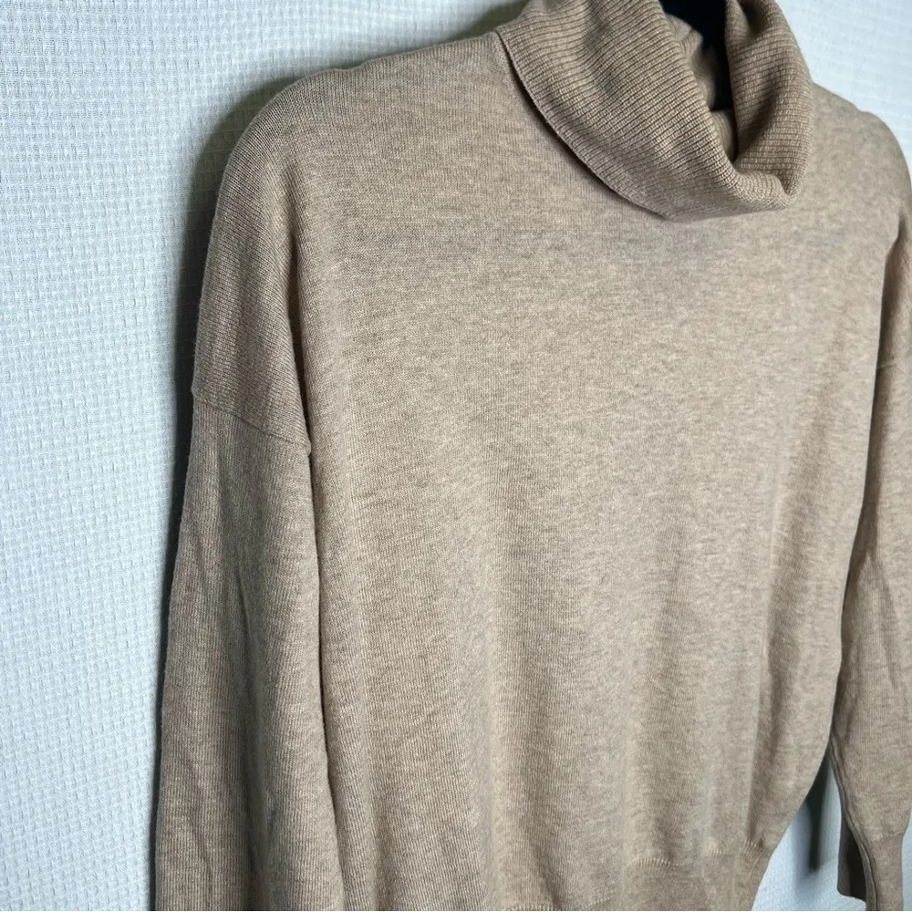 Madewell | XXS Tan‎ Turtleneck Sweater Soft Knit Classic - Image 2