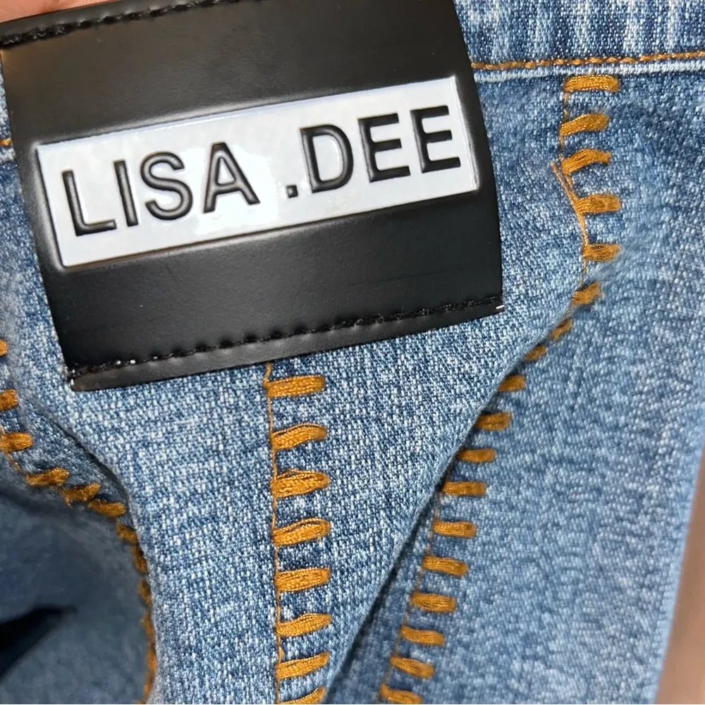 Vintage y2k corset jeans Blue Size undefined - Image 7