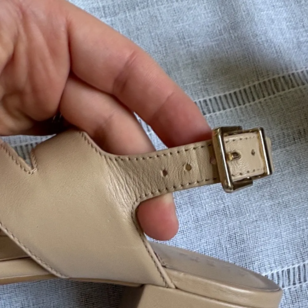 Alex Marie NWOT Nude Strappy Sandals - Image 7