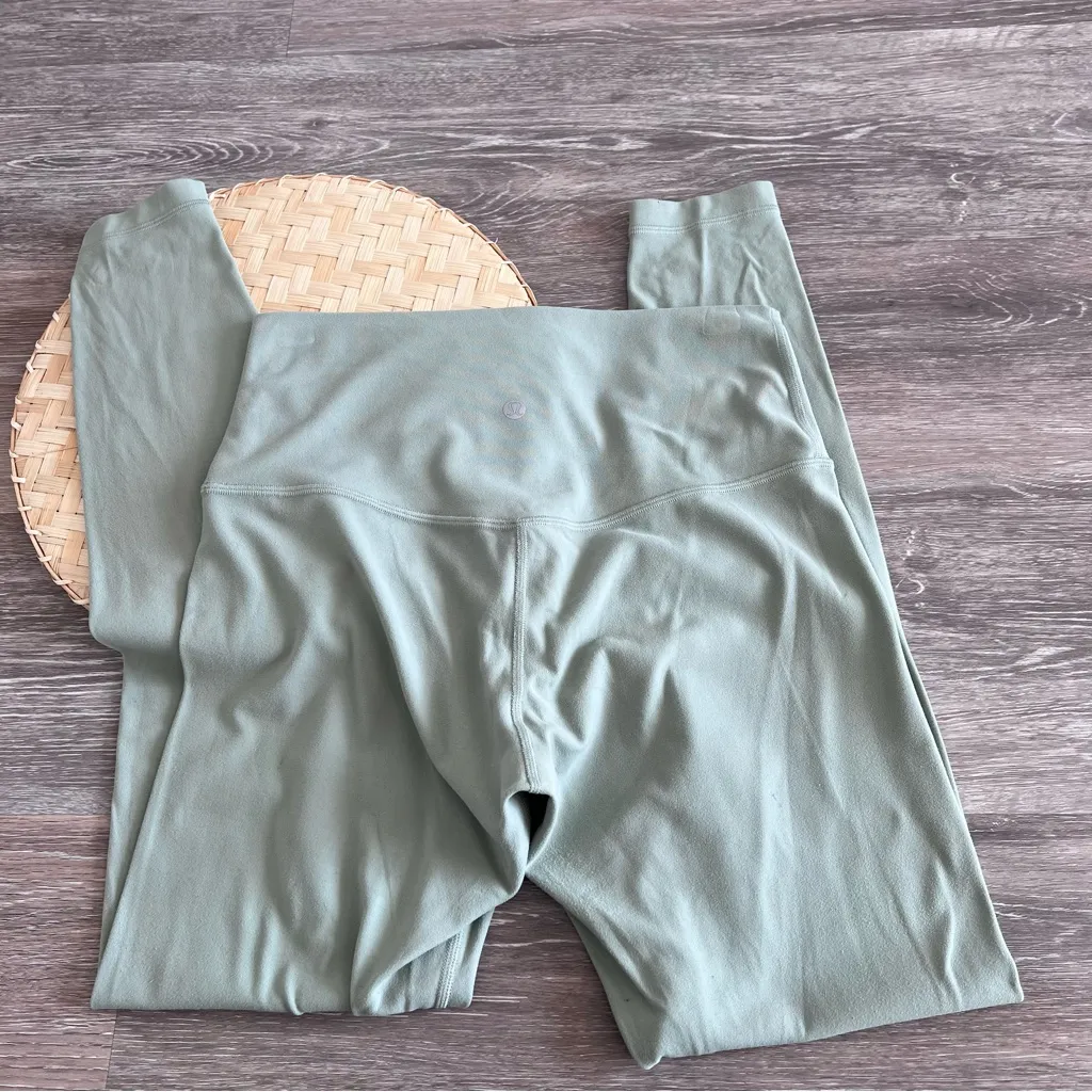 Lululemon align leggings light‎ sage green - Image 5