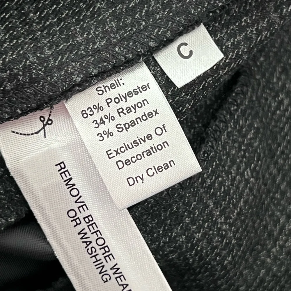 NWT Ann Taylor Loft Ann Style Classic Dress Pants | Charcoal | 0 - Image 7