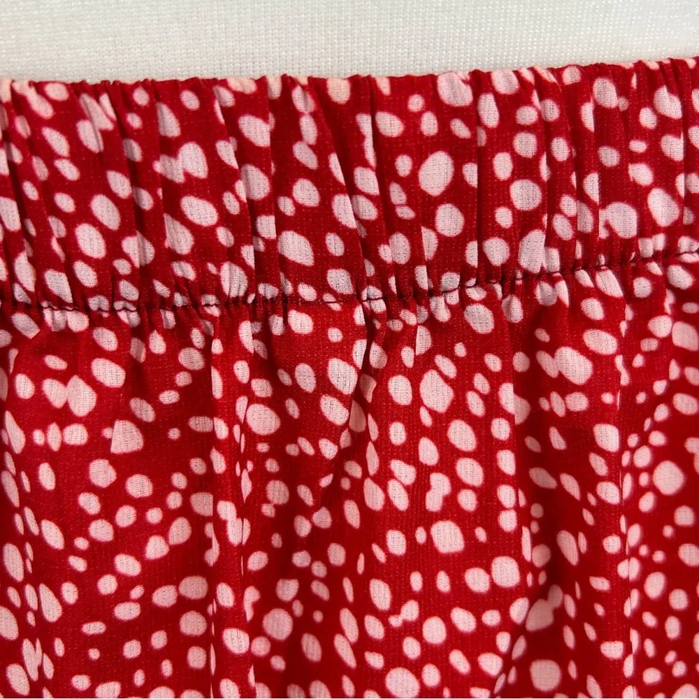 Ruffled Side Tie Wrap Skirt - Small - Image 7