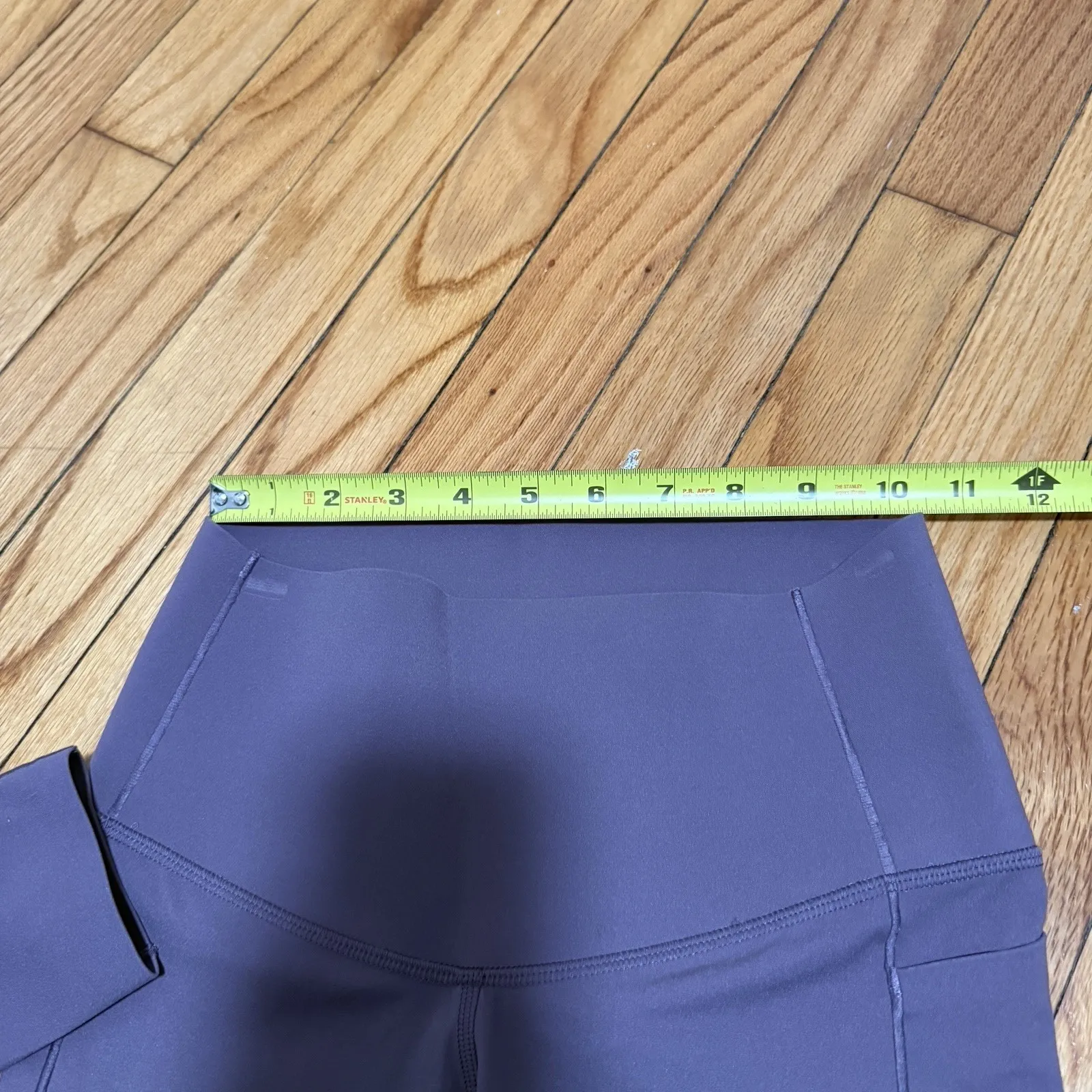 Rhone Defy 7/8 Pocket Leggings in Dark Plum Purple Size XS - Image 9