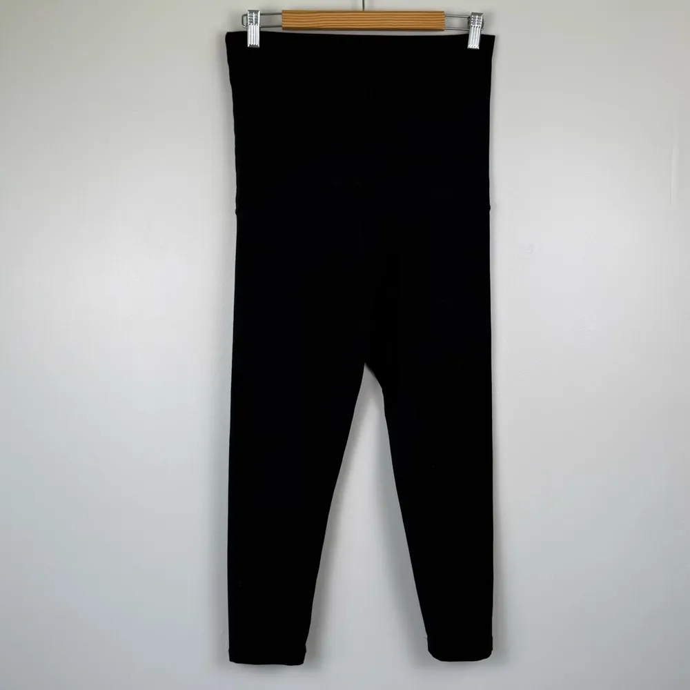 2 Kindred Bravely Louisa Maternity & Postpartum Legging Women's Size Large Black - Image 6