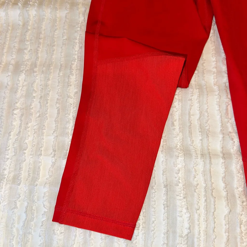 Nike Bright Red Leggings - Image 4