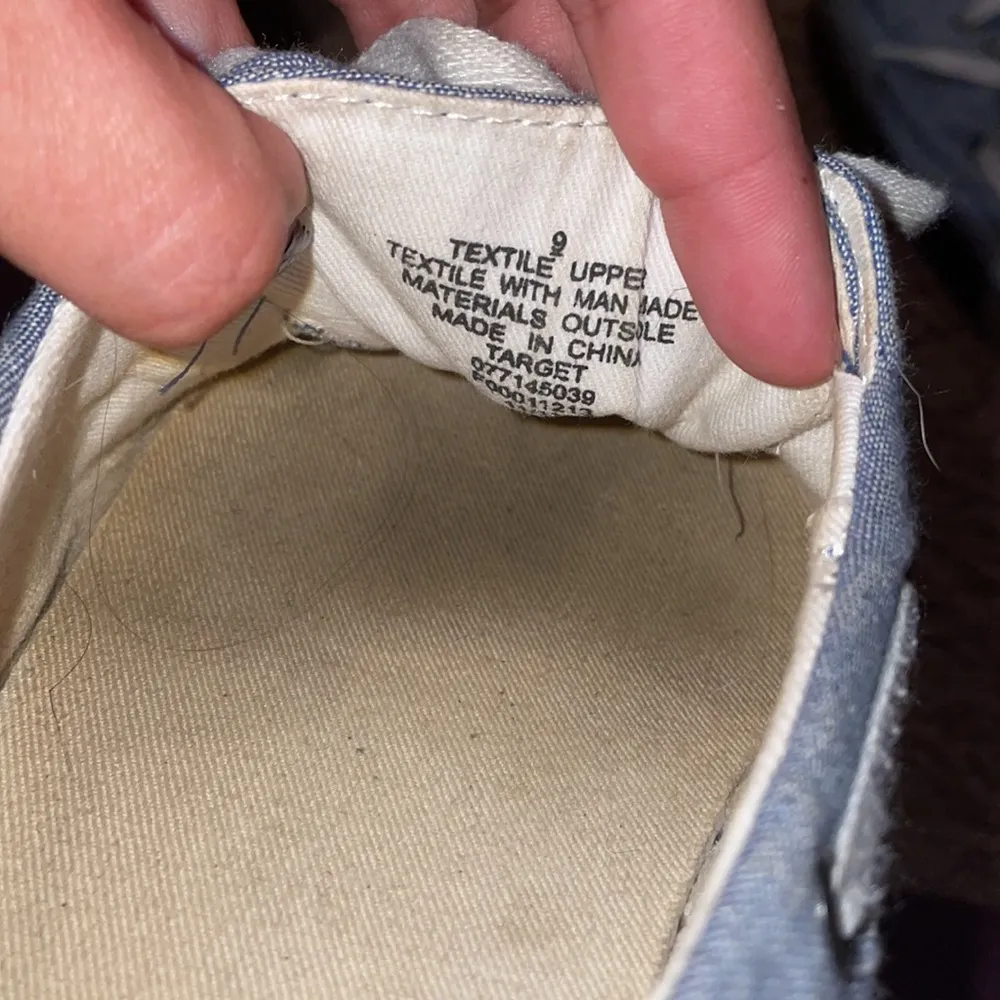 Mossimo Style Topsiders Blue Size 9 - Image 4