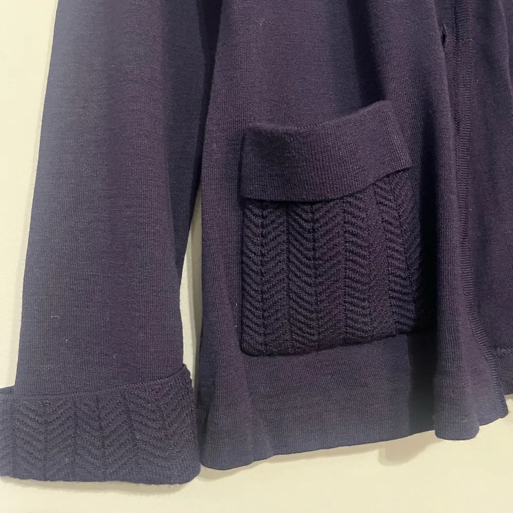 Talbots purple Lightweight Shirt Jacket - Image 3