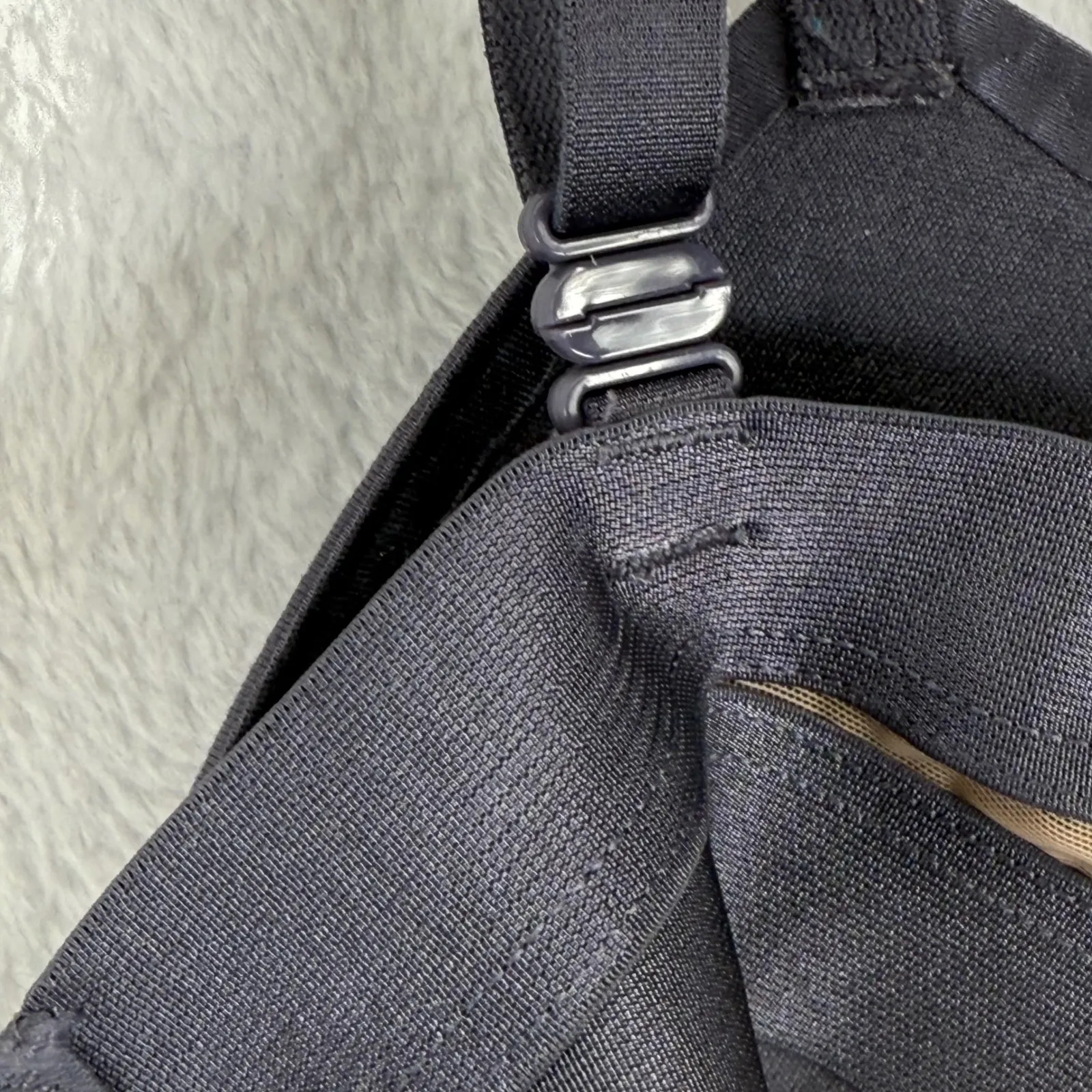 Victoria's Secret‎ Plunge Bra Black Lined Demi 32B Sexy Sheer - Image 10