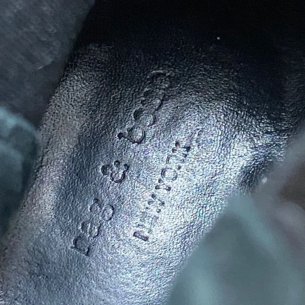 Rag & Bone Devon Boots Women's 39.5 9 Black Suede Ankle Stacked Heel Boots Biker - Image 12