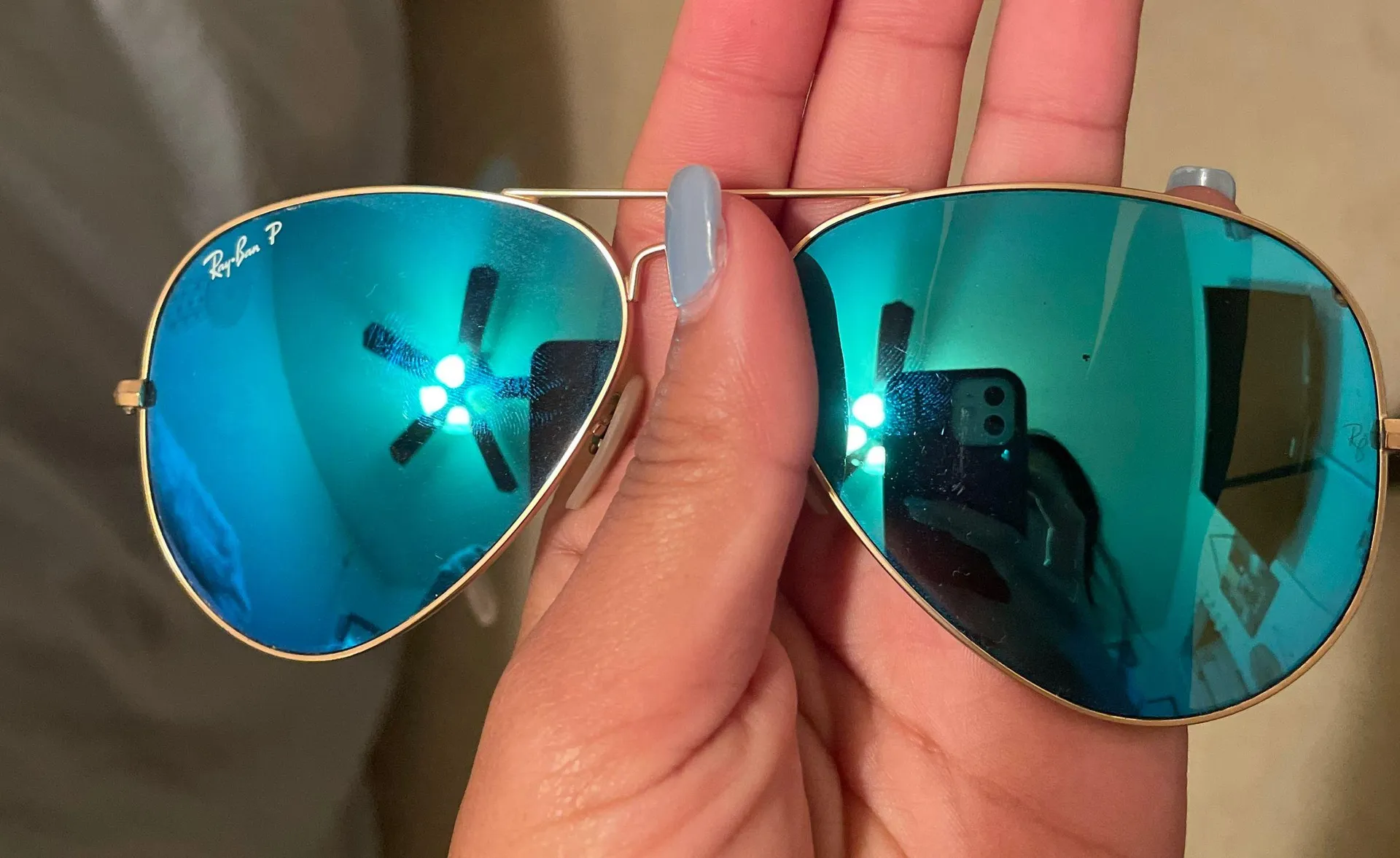 Blue Raybans  - Image 2