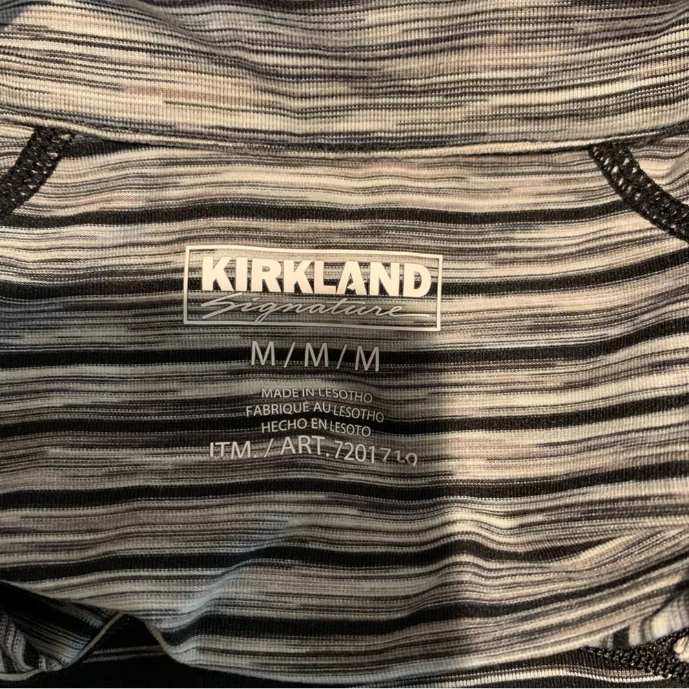 Kirkland Striped Fitted Quarter Zip - Image 3
