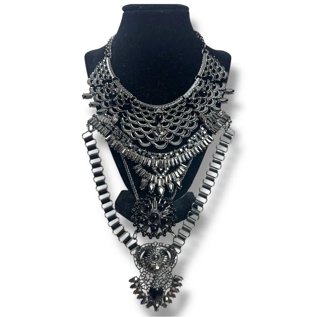 Free People Only Dreaming Statement Collar Necklace NWT Bohemian Witchy Festival - Image 7