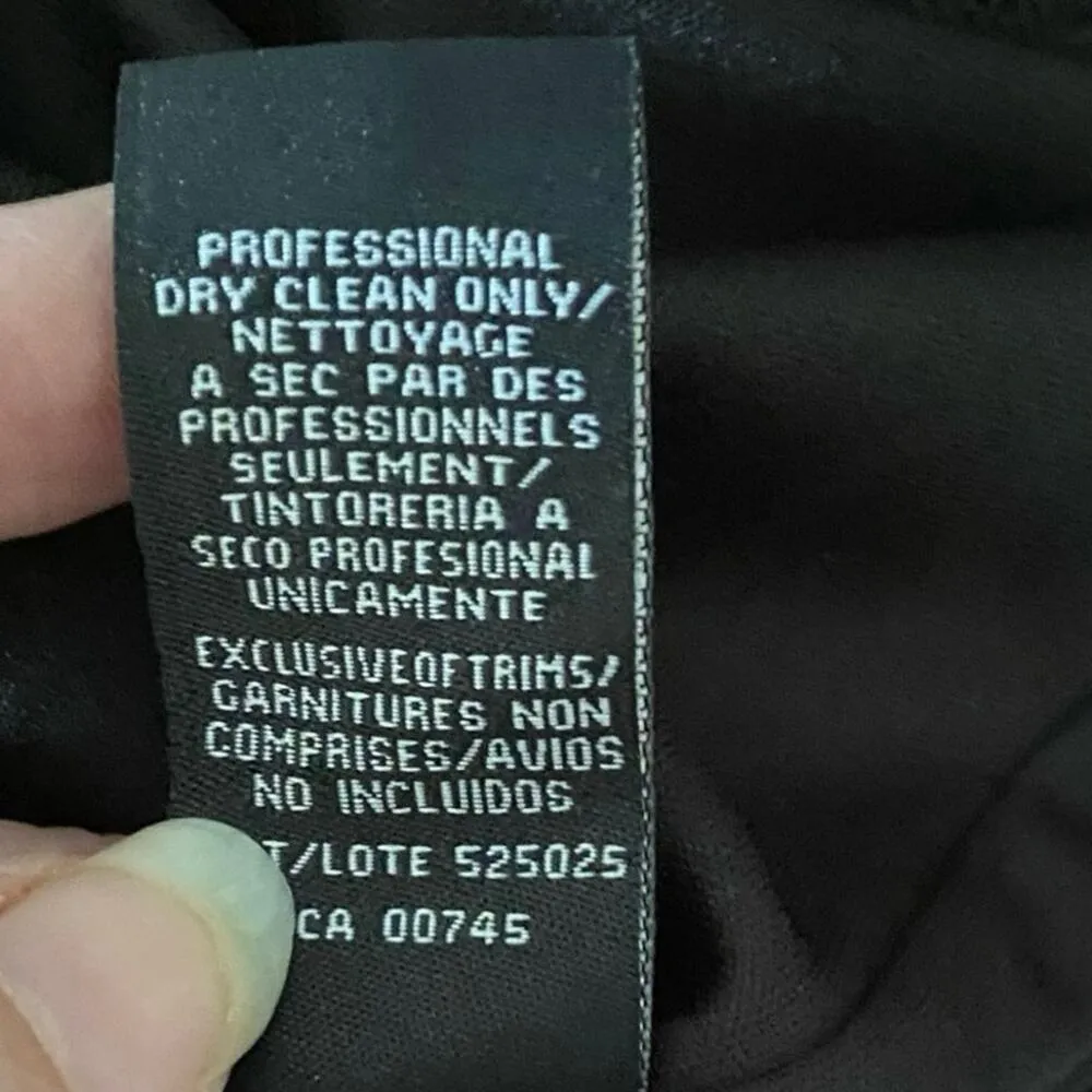 JS Collections Size 10 Evening Gown Formal Maxi Dress Sleeveless Black Tulle - Image 6