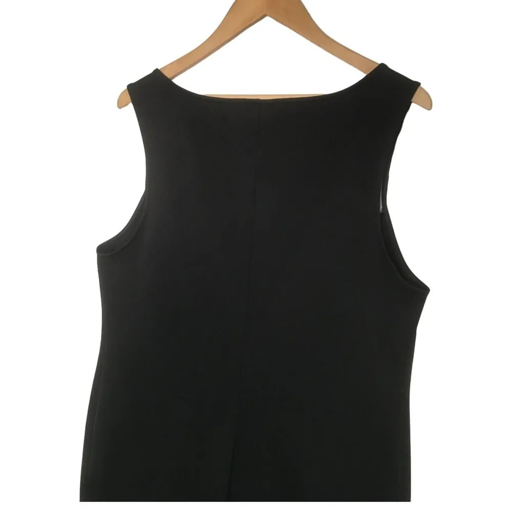 Torrid Dress Womens 2 Leopard Color Block Round Neck Sleeveless Mob Wife Black - Image 8