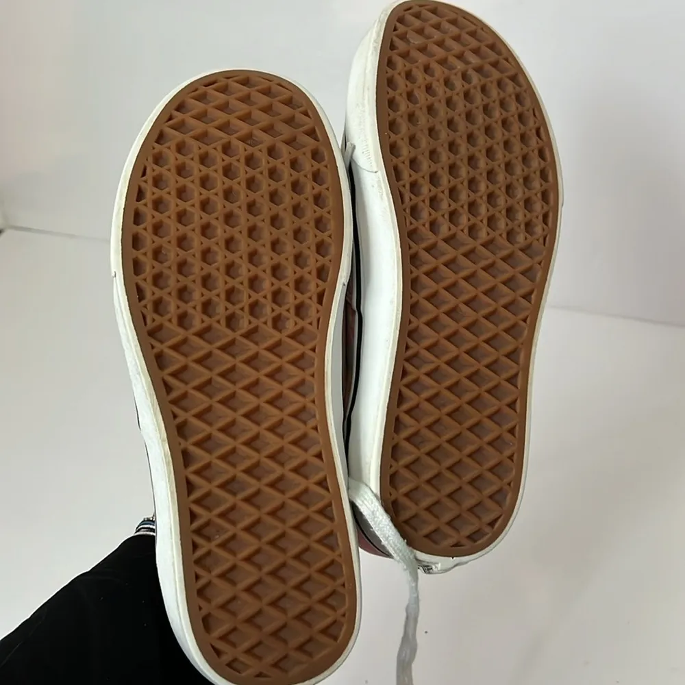 VANS Off The Wall Pink Tie Dye Low-Top Skater Shoes Sneaker Womens Size 8.5 - Image 9