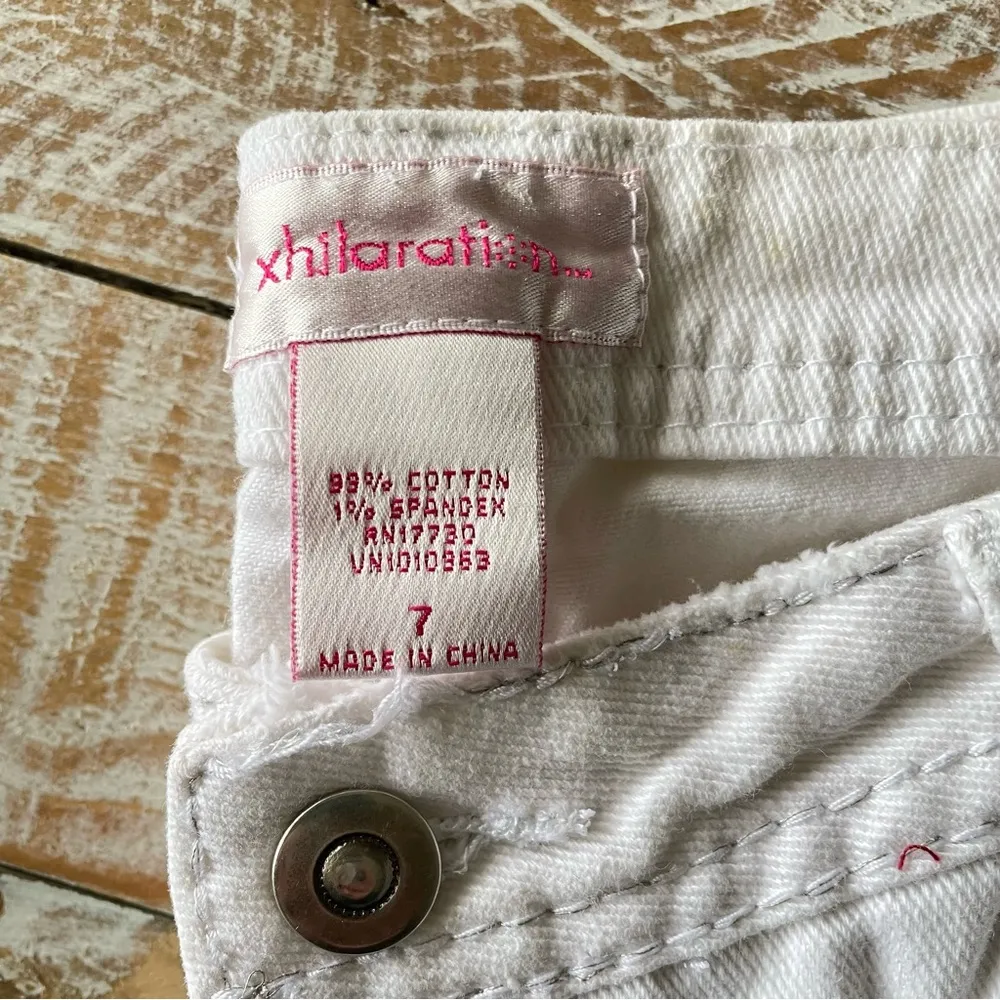 🤍Xhilaration White Capri Jeans🤍 ~7 - Image 6